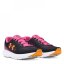 Under Armour Rogue 4 Running Shoes Junior Girls Blk/FPink/Norng