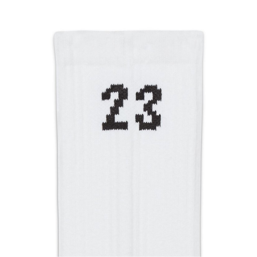 Air Jordan Essentials Crew Socks (3 Pairs) White