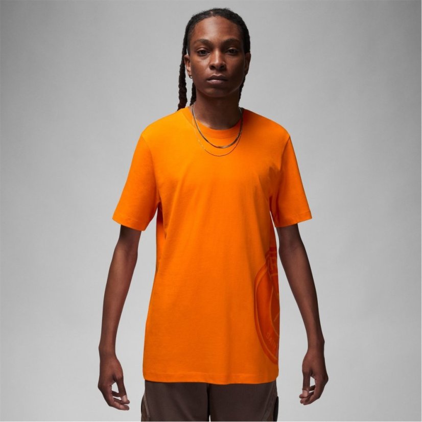 Nike J PSG SS LOGO TEE Orange