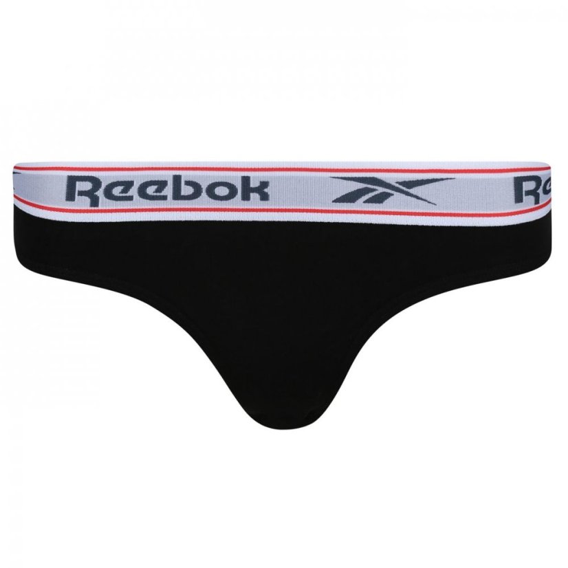 Reebok 3 Pack Aria Briefs Black