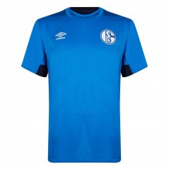 Umbro Schalke 04 Training Jersey Electric Blue