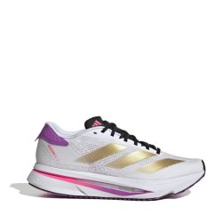 adidas Adizero SL2 Womens Running Shoes Wht/Gold/Purple