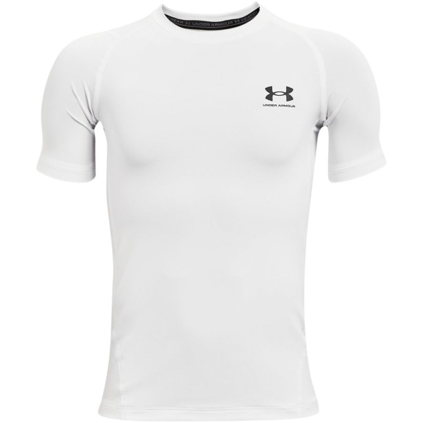 Under Armour HeatGear® Short Sleeve Boys White