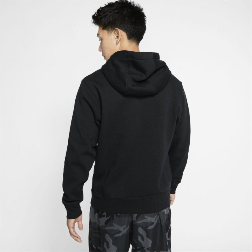 Nike Sportswear Club Fleece Men's Graphic Pullover Hoodie Black/White