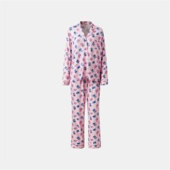 Character Ladies Disney Button Pyjamas Stitch