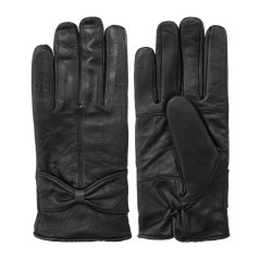 Firetrap Leather Glove Ld54 Black