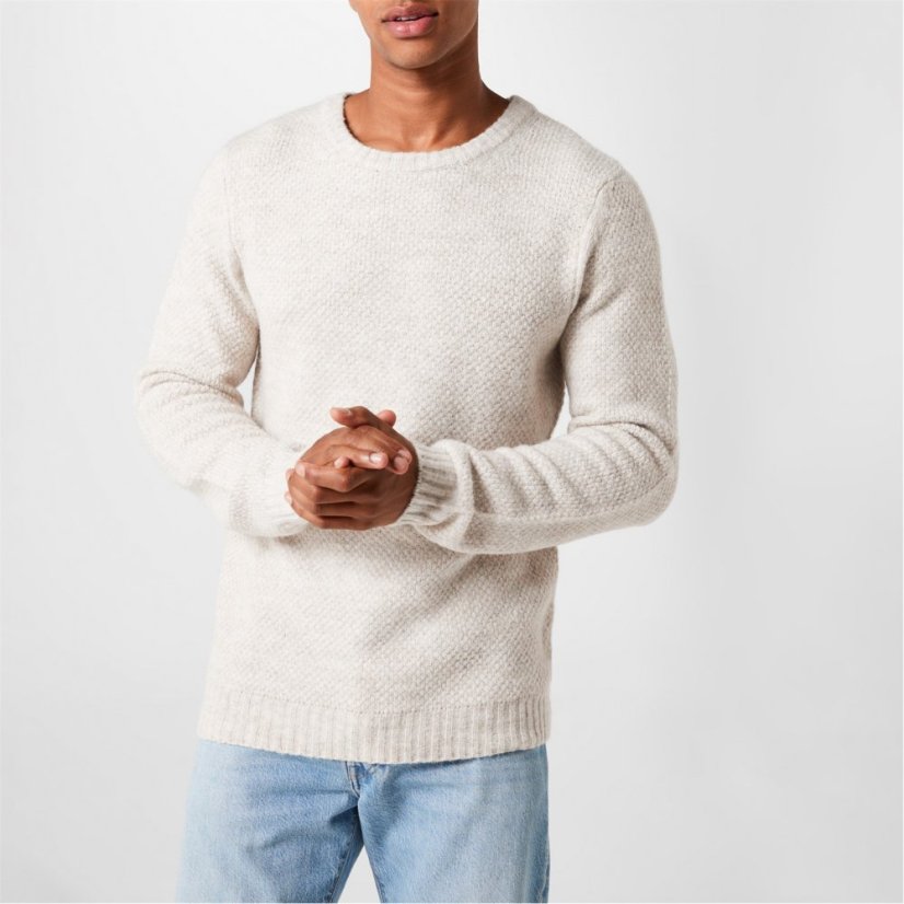 Firetrap Wool Knt Sn34 Beige