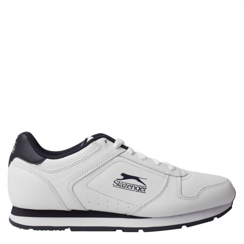 Slazenger Classic Junior Trainers White/Navy