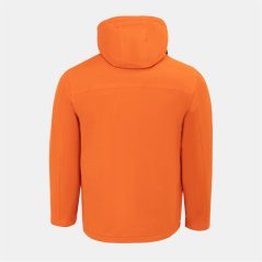 Gelert Men's Fleece Lined Windproof Detachable Hood Parka Orange