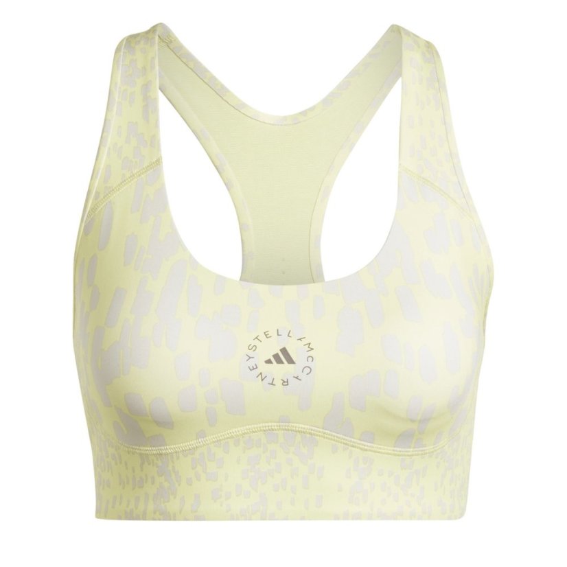 adidas Women's Non Wired Medium Impact Sports Bra Yellow
