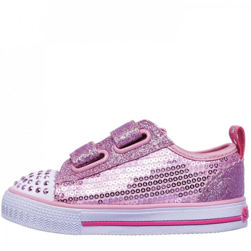 Skechers Twinkle Toes Itsy Bitsy Shoes Infant Girls Pink