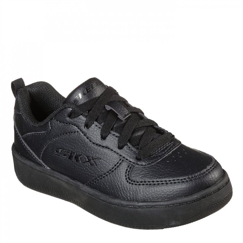 Skechers Sport Court 92 Junior Trainers Black