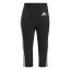 adidas Infants 3stripe Legging Black/White