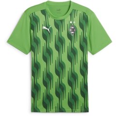 Puma Borussia Gladbach Pre Match Shirt 2024 2025 Adults Green