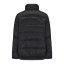 Firetrap Women's Short Duck Down Funnel Neck Long Sleeve Down Jacket Black