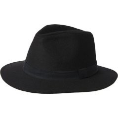 Jack and Jones Fedora Hat Mens Black