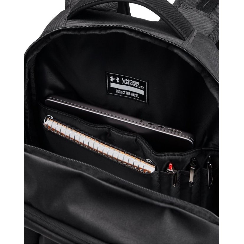 Under Armour UA Hustle 6.0 Backpack Black / Silver