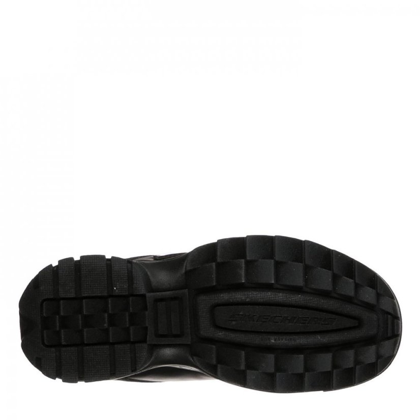 Skechers Intershift Boys Trainers Triple Black