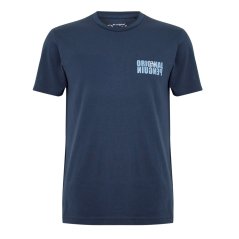 Original Penguin Men's Reverse Graphic Regular Fit T-Shirt Yale