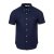 Lee Cooper Cooper Short Sleeve Oxford Shirt Navy
