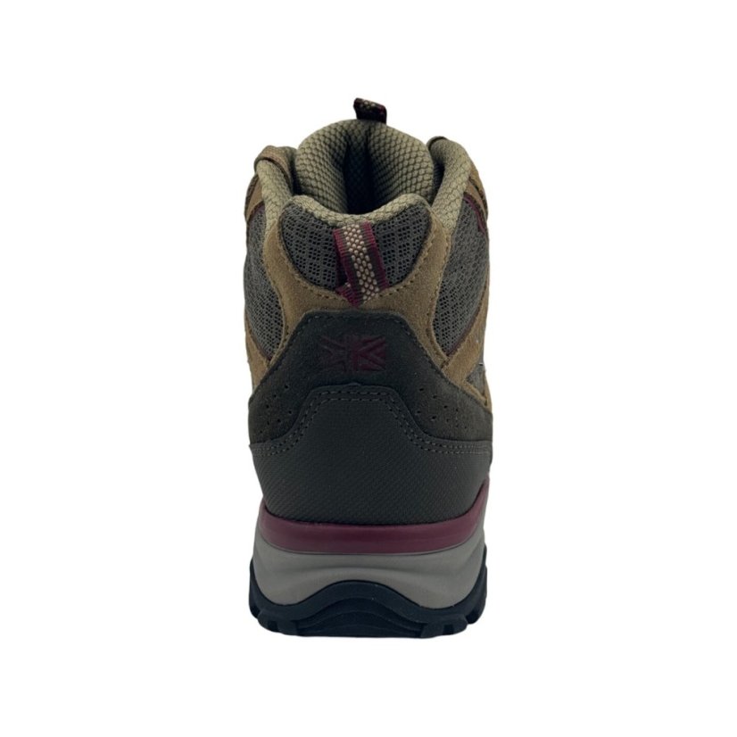 Karrimor Mount Mid Ladies Waterproof Walking Boots Brown