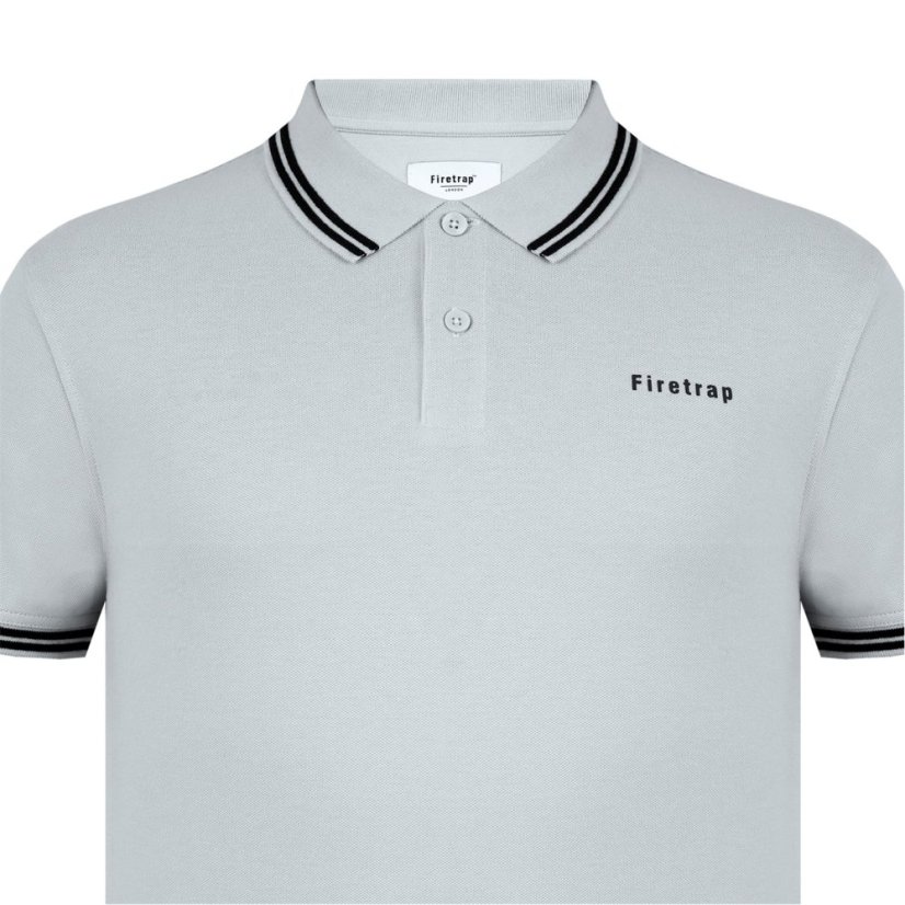 Firetrap Lazer Polo Shirt Mens Clay