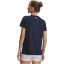 Under Armour Tech™ Twist V-Neck Short Sleeve Womens Midnight Navy