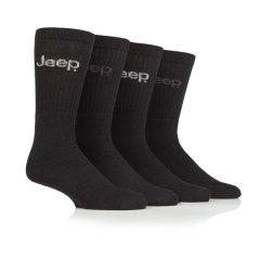 Jeep 4P Pl Boot Sock Sn00 Black/Black
