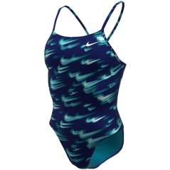 Nike Women's One Piece Swimsuit Green Abyss