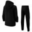 Nike Fleece Tracksuit Junior Boys Black/White