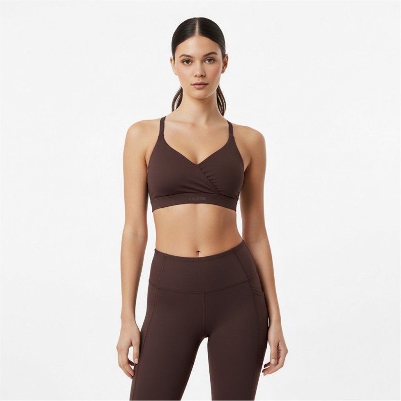 USA Pro Light Bra Womens Espresso