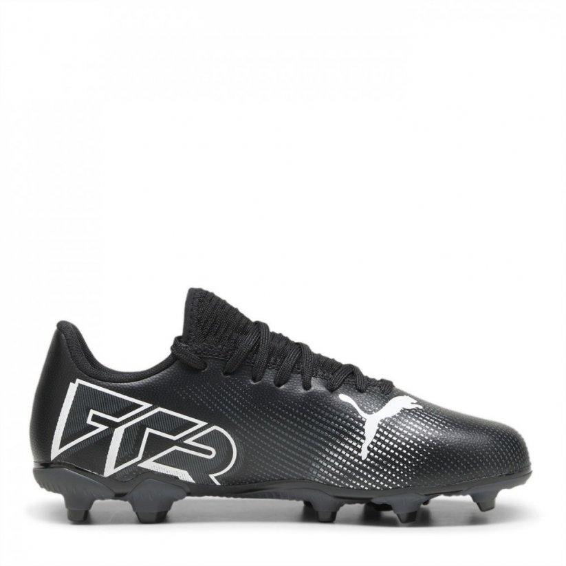Puma Future 7 Ultimate Firm Ground Football Boots Black/White