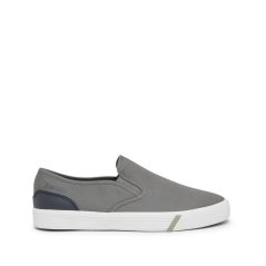 Bench Men's Brown Slip-On Low-Top Trainers Grey