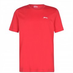 Slazenger Plain pánské tričko Red