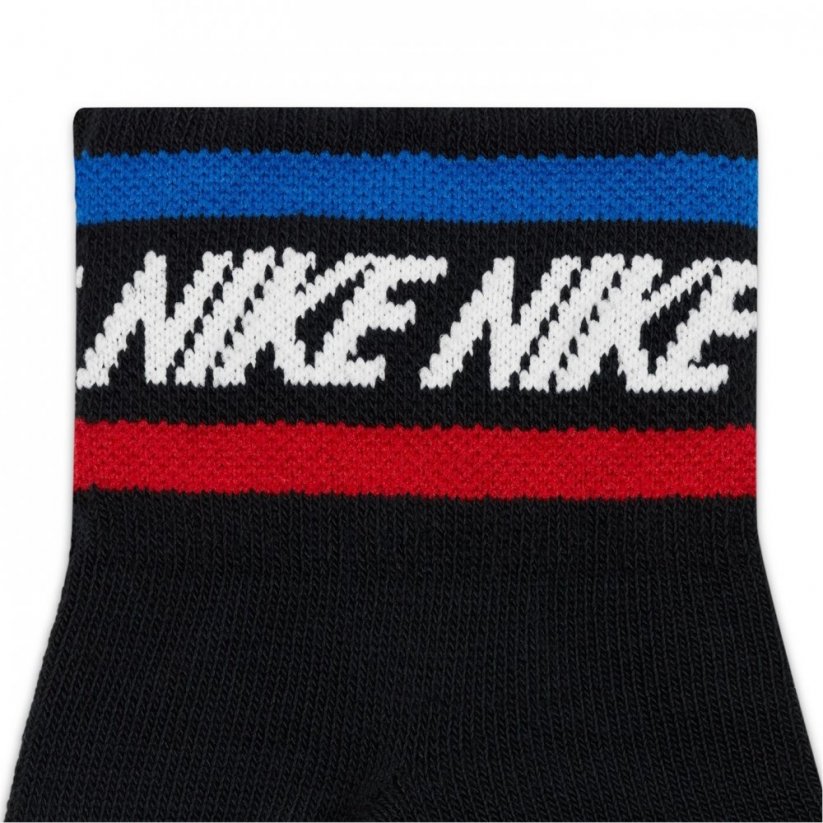Nike Everyday Essential Ankle Socks 3 Pairs Black