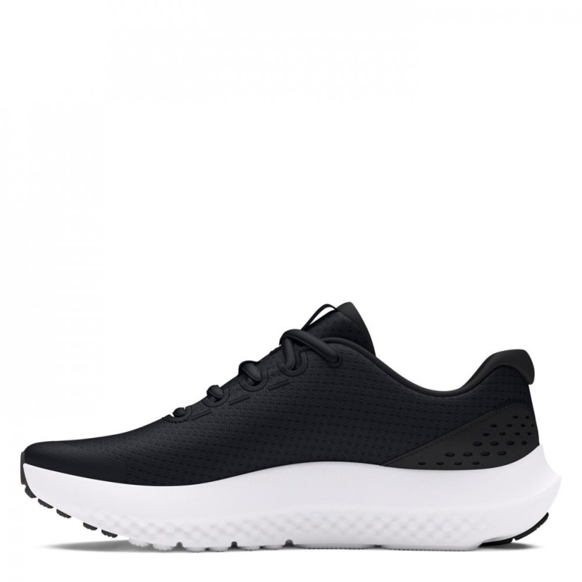 Under Armour Surge 4 Running Shoes Unisex Juniors Black/White