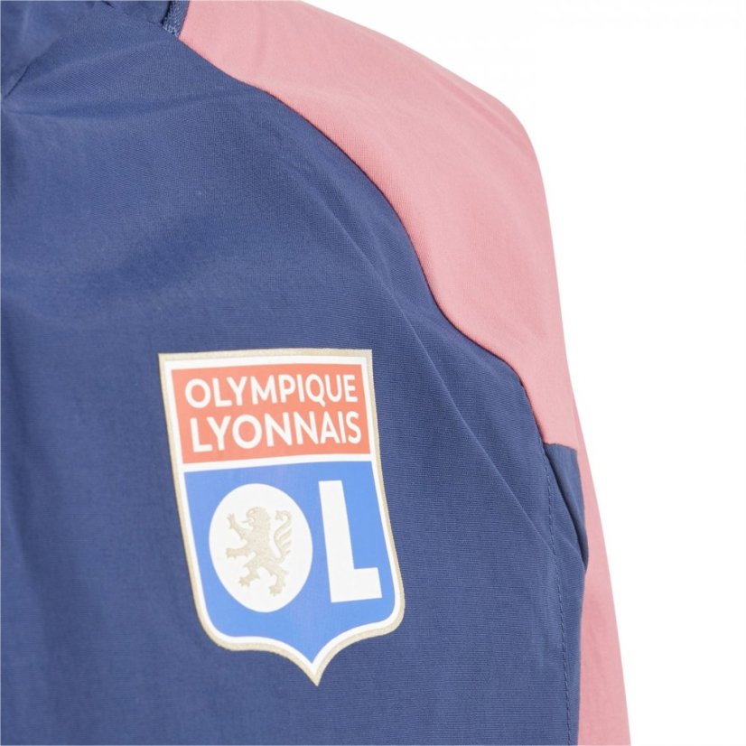 adidas Olympique Lyonnais Tiro 23 Presentation Track Top 2023/2024 Juniors Indigo/Rose