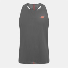 New Balance Race Day Performance Running Vest Grey/Red