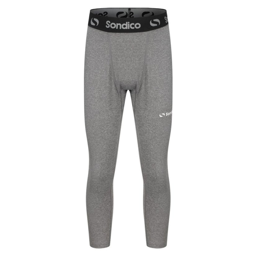 Sondico Core Three Quarter Tights Juniors Grey