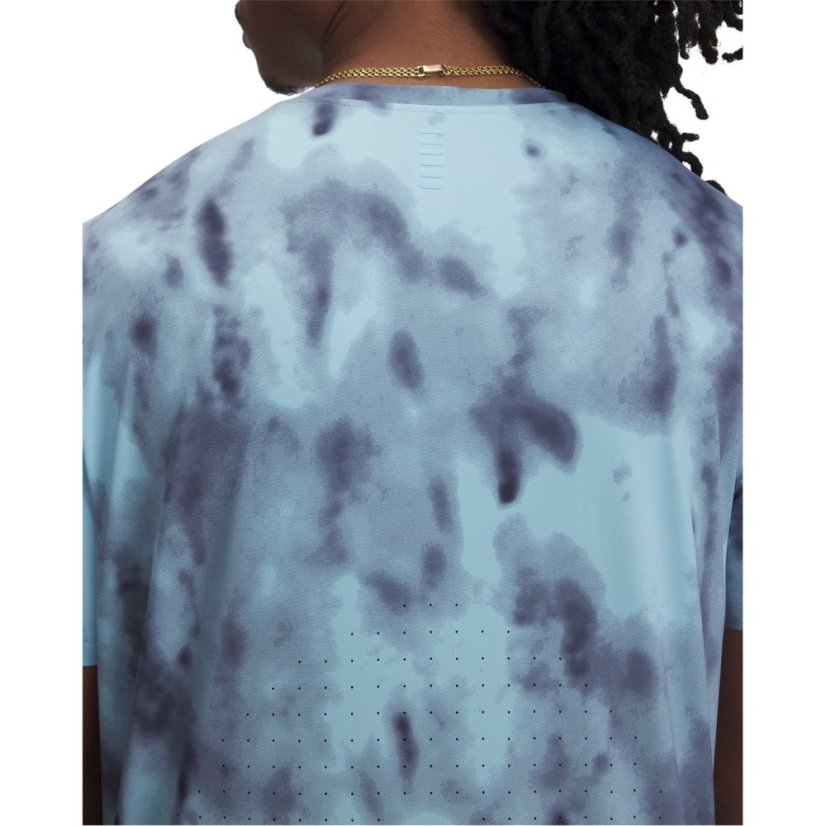 Under Armour Men's Launch Elite Short-Sleeve Performance Top Blue