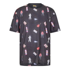 Criminal Damage Men's Ftr Repeat T-Shirt Black