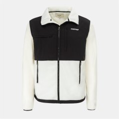 Firetrap Fleece Jacket Mens Natural