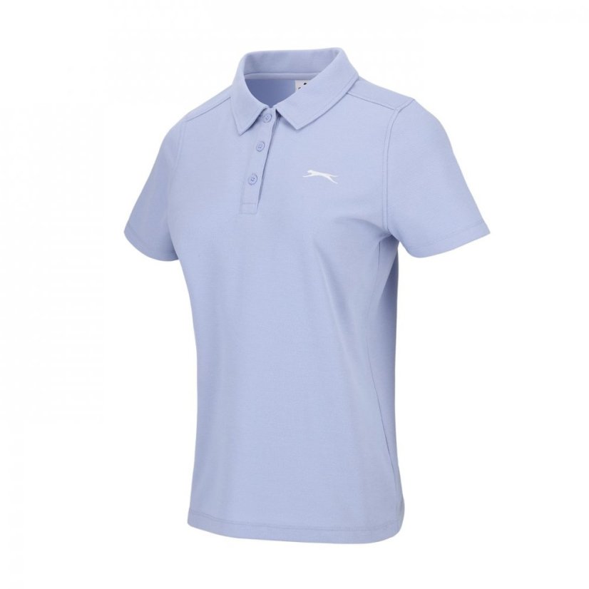 Slazenger Polo Shirt Ladies Sky Blue