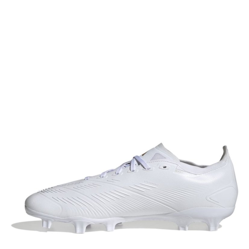 adidas Predator 24 League Firm Ground Boots White/Gold/Bge