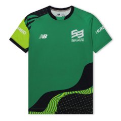 New Balance Unisex Kids' Short-Sleeve Performance T-Shirt Brave Green