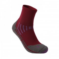 Karrimor Marathon 1 pack Socks Ladies Raspberry/Purpl