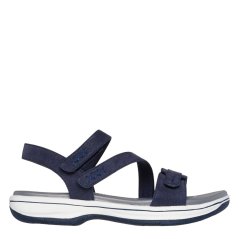 Skechers Bayshore Flat Sandals Womens Navy