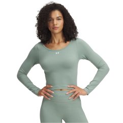 Under Armour Women's Vanish Seamless Long-Sleeve Performance Gym Top Silica
