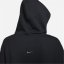 Nike Yoga Luxe Women's Cropped Fleece Hoodie Black/Iron Grey