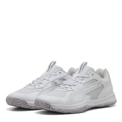 Puma Women's Accelerate Pro W+ 4 Game On Handball Trainers White-Lilac